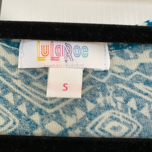 Teal and cream sheer Sarah duster - Picture 2 of 5